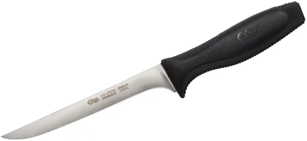 Case Household Cutlery - 6-inch Boning Knife - Black Synthetic (XX LT 630) Knives 31713