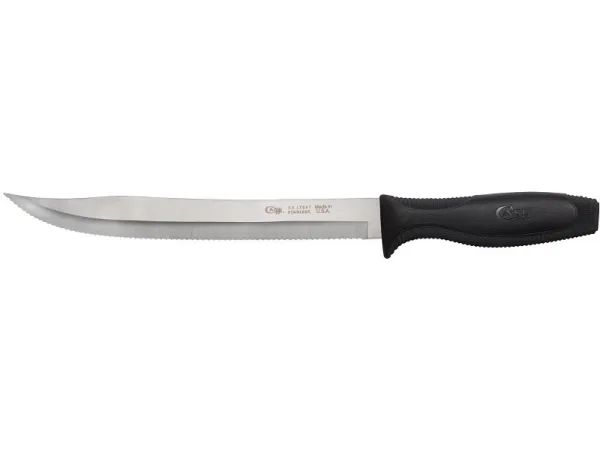 Case Household Cutlery - 9-inch Slicing Knife - Black Synthetic (XX LT 641) Knives 31714