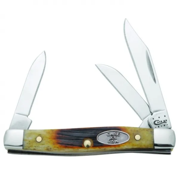 Case Sawcut Antique Sm Stockman Knives 31736