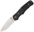 Bear Cutlery RANCOR  AL BLK HANDLE/ SATIN - 32018
