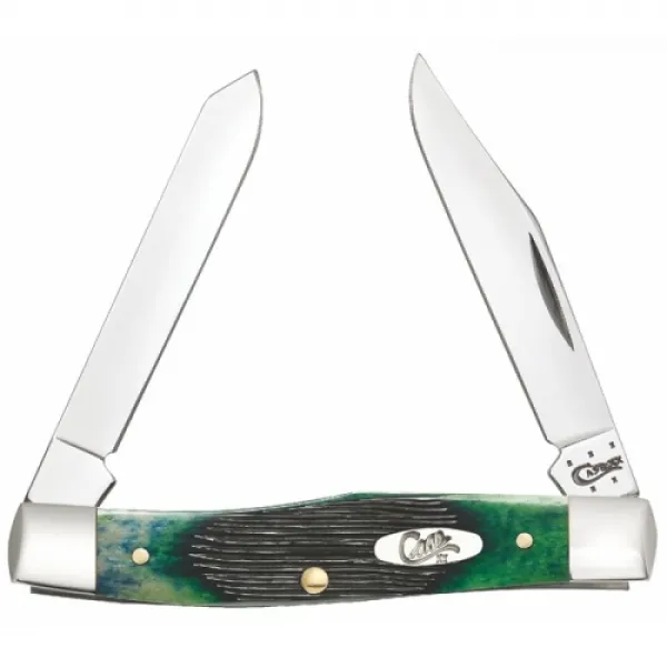 Case Barnboard Hnt Grn Mini Moose Knives 32116