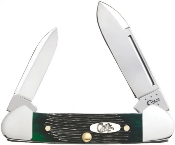 Case Hnt Grn Baby Butterbean Knives 32119