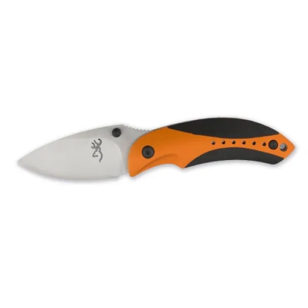 Browning ^^^neon Orange Black Minnow knives 322-0062