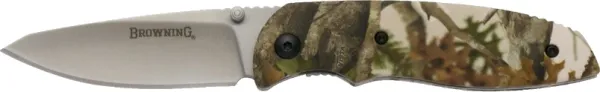 Browning Edc Camo--tan Camo knives 322-0253