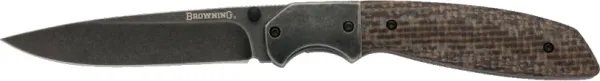 Browning Blind Spot-drop Pt-stonewh knives 322-0265