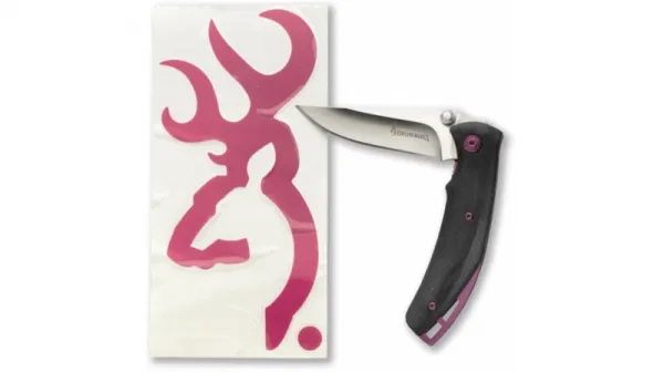 Browning Knife And Decal Combo For Her knives 322-399