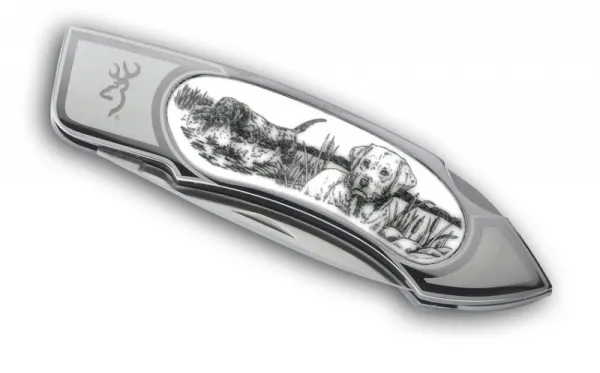 Browning Scrimshaw Lab Knife 322547 322-547