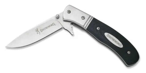 Browning Fast Task Black G-10 knives 322-771B