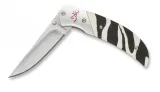 Browning SAFARI PRISM ZEBRA KNIFE - 322-776
