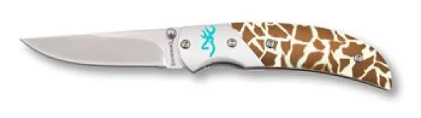 Browning Safari Prism Giraffe Folder knives 322-777