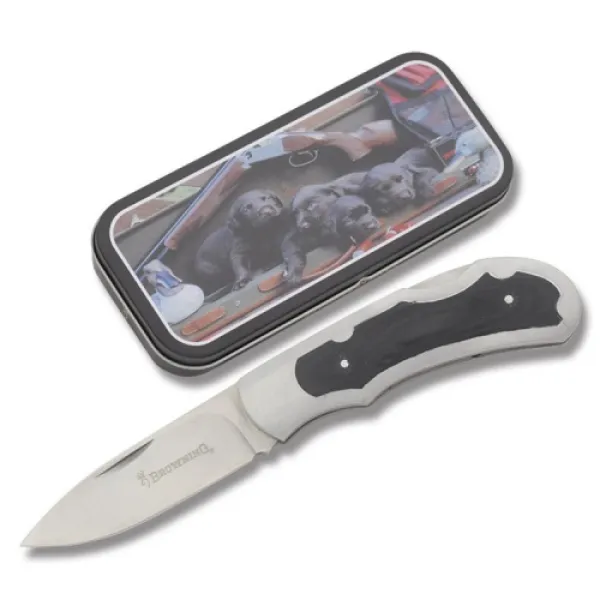 Browning Lab Puppy Tin - Knife knives 322-878