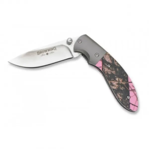 Browning Browning Mossy Oak Pink knives 322-894B