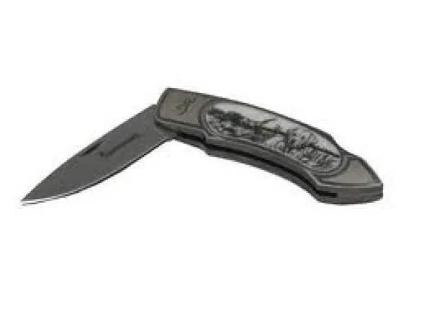 Browning Knife with Scrimshaw Lab Artwork 322547
