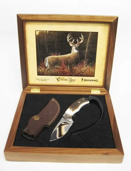 Browning Whitetail Legacy Knife with Display Box 322796