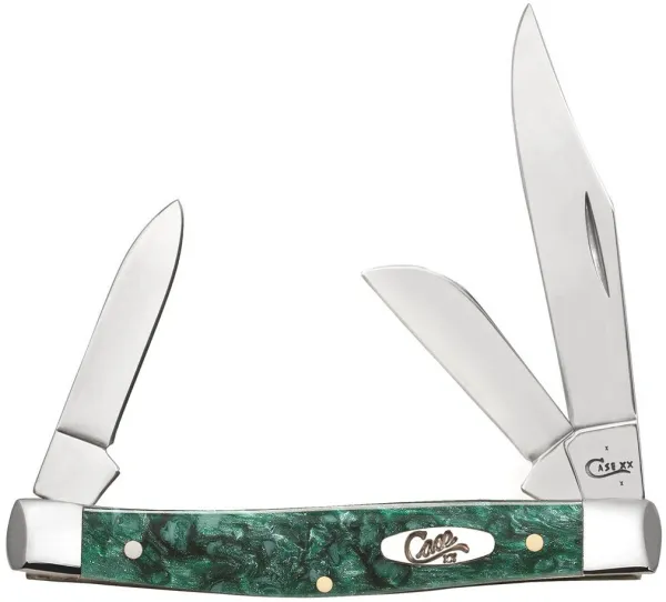 Case Grn Sprkl Kir Med Stckmn(10344 Knives 32584