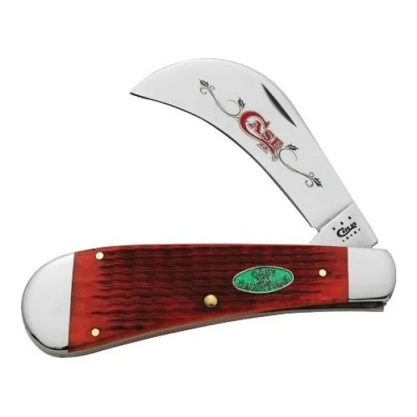 Case 32602 Red Hawkbill Knife