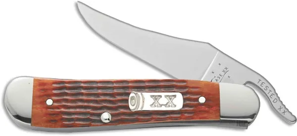 Case Autumn Harvest Bone - Rogers Corn Cob Jig RussLock (61953L SS) Knives 33502