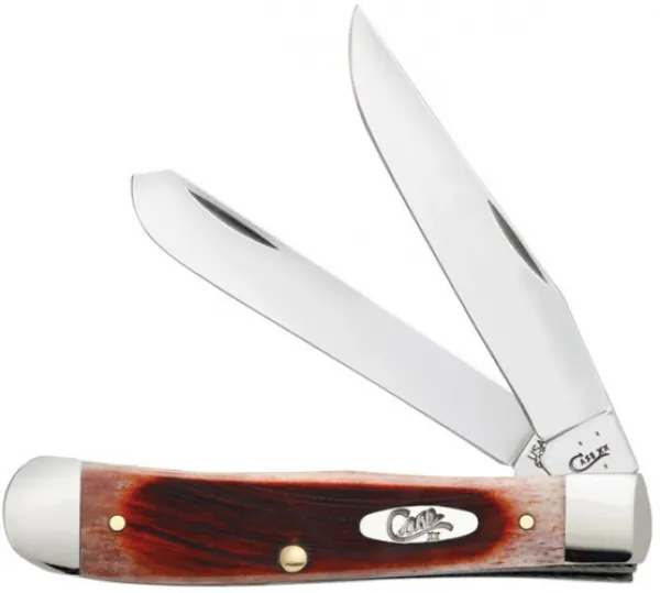 Case Sawcut Caramel Bone - Trapper (6254 SS) Knives 33980