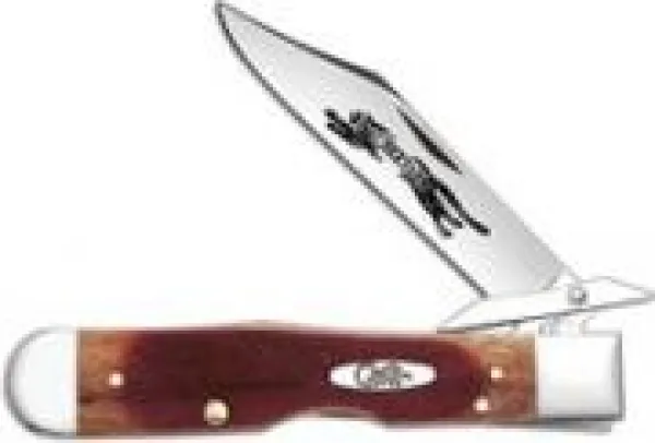 Case Sawcut Caramel Bone - Cheetah (6111 1-2L SS) Knives 33982