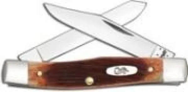Case Sawcut Caramel Bone Mini Moose Knives 33985