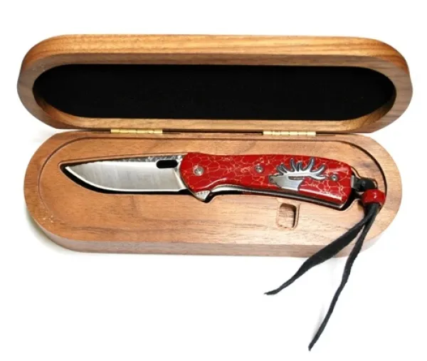 Buck 3576 Dy Bull Elk  Vantage knives 340YISLE
