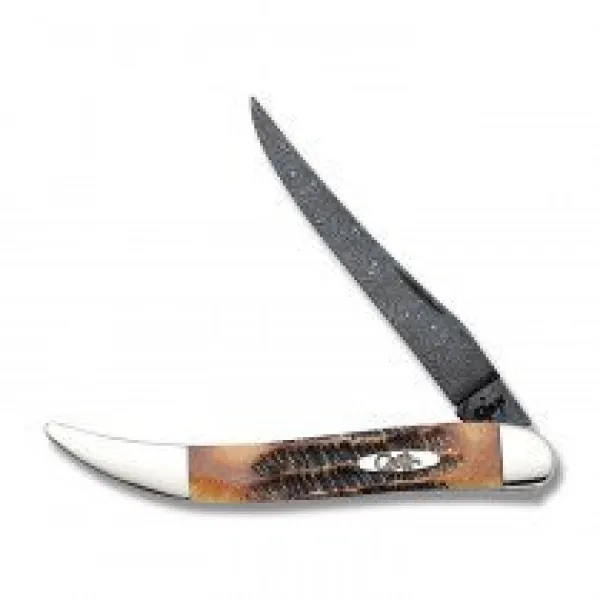 Case 6.5 Bnstg Damascus Med Tx Thpk Knives 34804