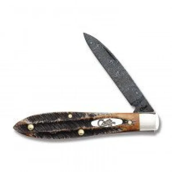 Case 6.5 Bnstag Damascus Tear Drop Knives 34805
