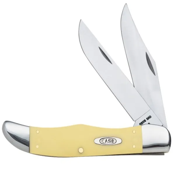 Case Yellow Syn Cv Folding Hunter Knives 3523
