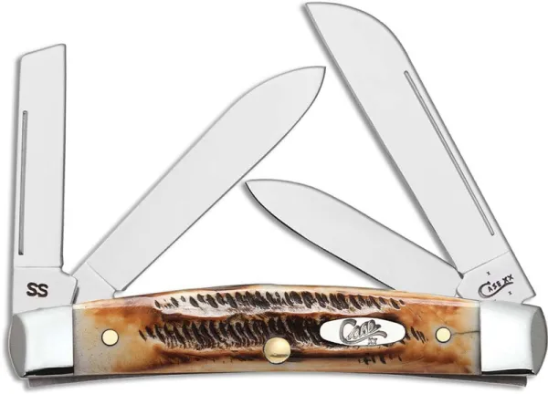 Ka-Bar Dogs Head Trailing Hunt Chest knives 3576