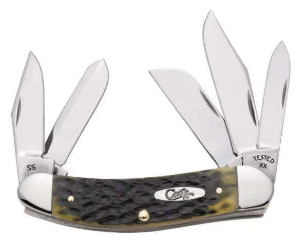 Case Tb6539ss Olive Gr Sowbelly Knives 3582