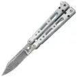 Bear Cutlery DAMASCUS/BUTTERFLY/SS HANDLE - 36004
