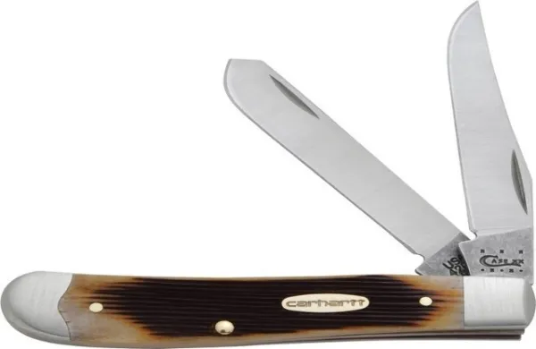 Case Ch Molasses Mini Trapper Knives 36313