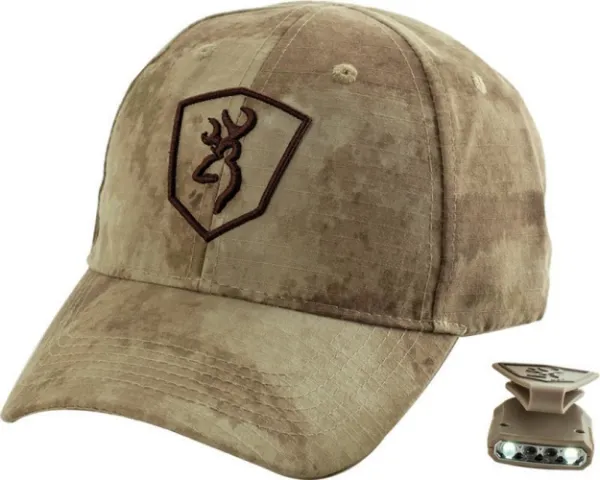 Browning Camo Cap with Light BR371-326 371-3260