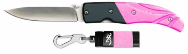 Browning Getaway Combo Pink knives 371-5038