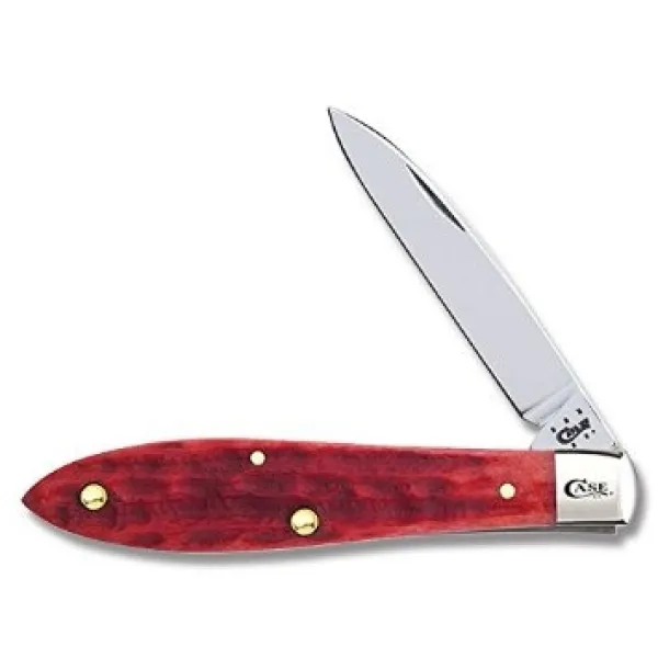 Case Deep Can Dark Rd Teardrop Knives 37888