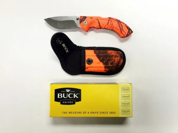Buck 3175 Omni Hunt 10pt Blaze Camo knives 395CMS9