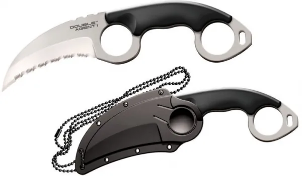 Cold Steel 39FKS Double Agent I Serrated Knife