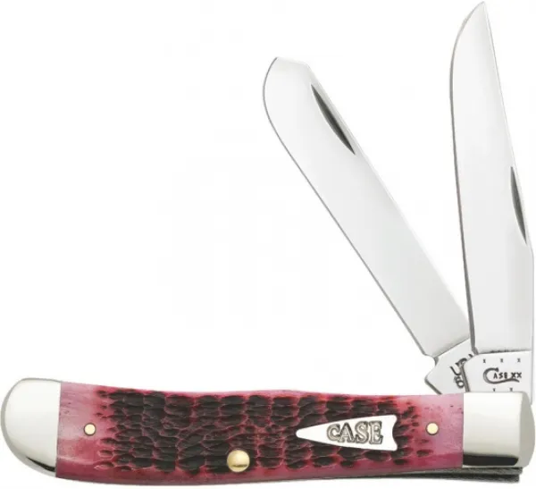 Case Rogers Raspberry Bone Trapper Knives 40500