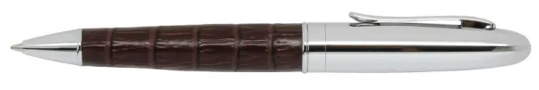 Zippo Burgandy Leather Ballpoint lights 41121