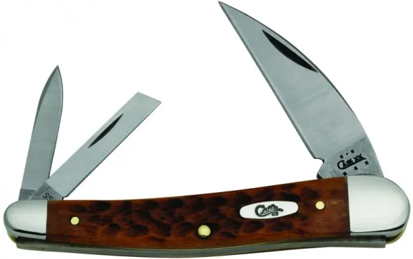 Case Caramel Ground Seahorse Whit Knives 41517