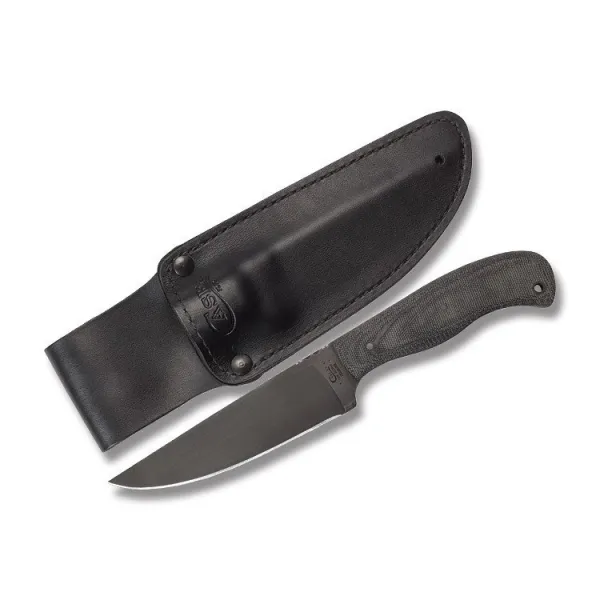 Case Smooth Black Canvas Laminate Skinner (SKINNER 80CRV2) Knives 43173