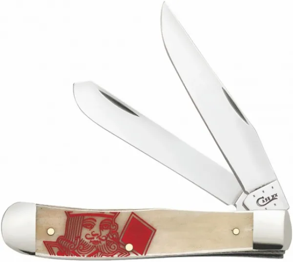 Case King Of Diamonds Sm Nat Trap Knives 43401