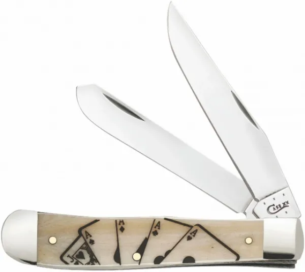 Case Card Hand Smooth Nat Trapper Knives 43405