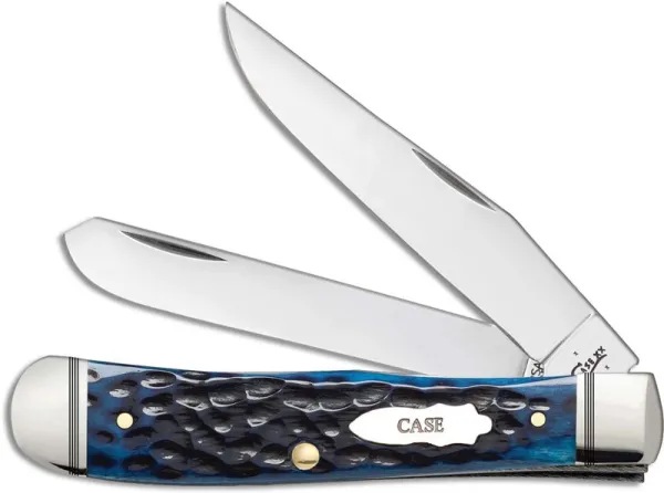 Case Ocean Blue Bn Trapper Knives 46661