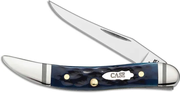 Case Ocean Blue Bone Sm Tx Toothpic Knives 46664