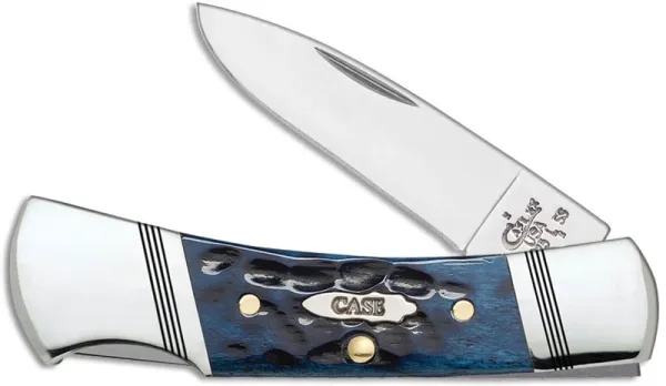 Case Ocean Blue Bone Lockback Knives 46665