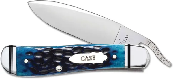 Case Ocean Blue Bone Russlock Knives 46667