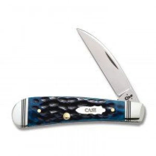 Case Ocean Blue Bone Sway Back Knives 46668