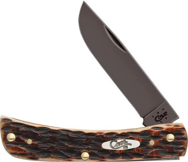 Case Antq Bn Blk Pvd-sod Buster Jr Knives 49975