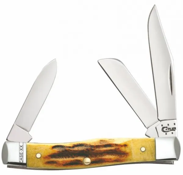Case 63032 Goldenrod Med Stockman Knives 49997
